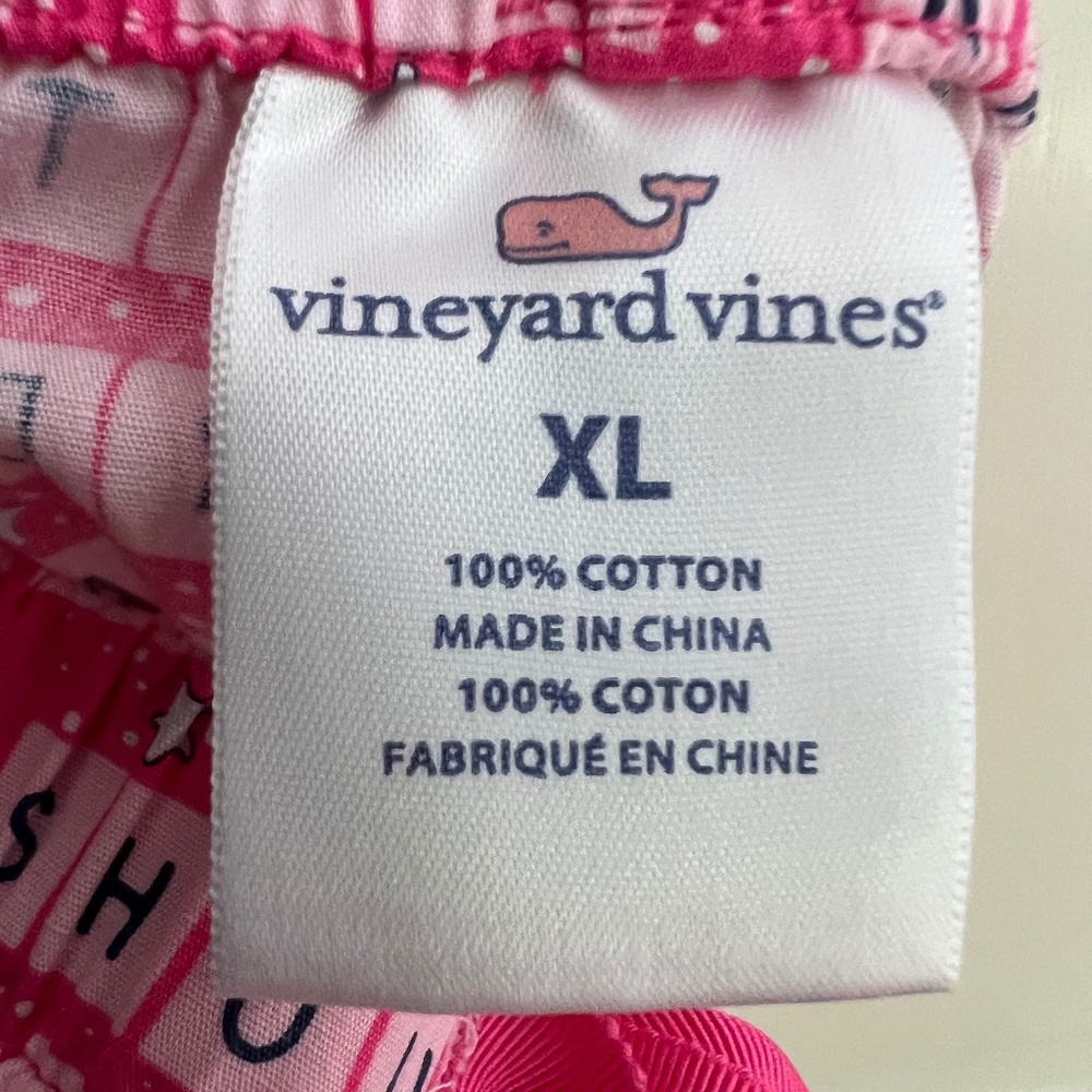 Womens Vineyard Vines PJ pants XL. Like new